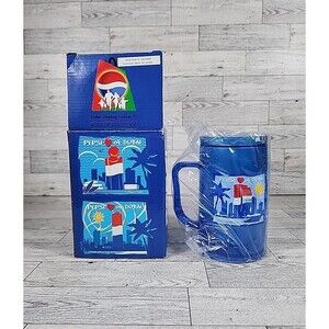 Vintage Pepsi Dubai Shopping Festival 1999 Mug Cup World Trade Centre w/ Box